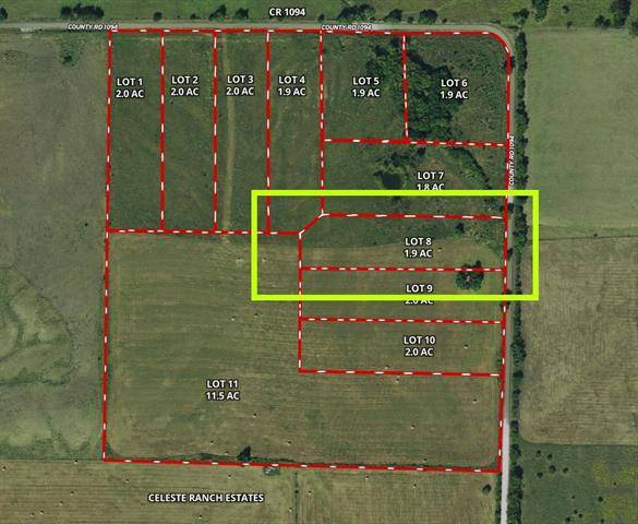 Lot 8 County Road 1094, Celeste, TX 75423