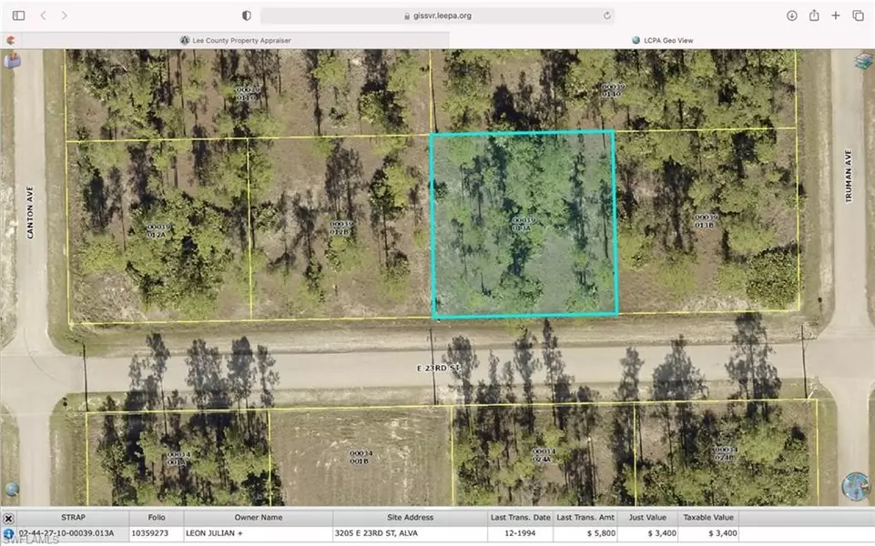 3205 23rd ST, Alva, FL 33920