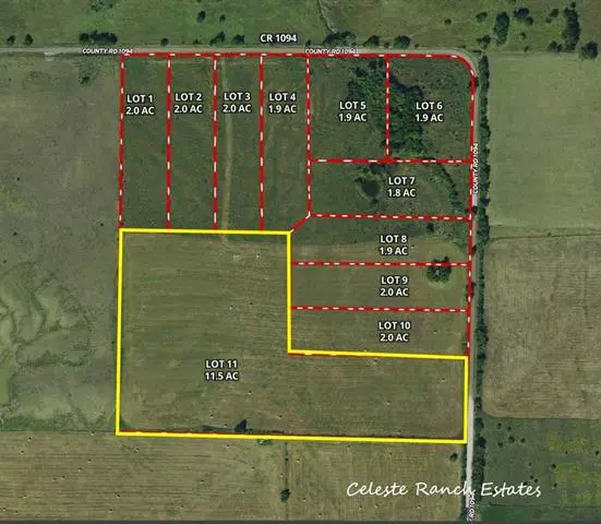 Celeste, TX 75423,Lot 11 County Road 1094