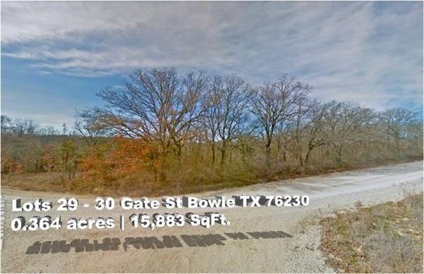 Lot 29-30 Gate Street, Bowie, TX 76230