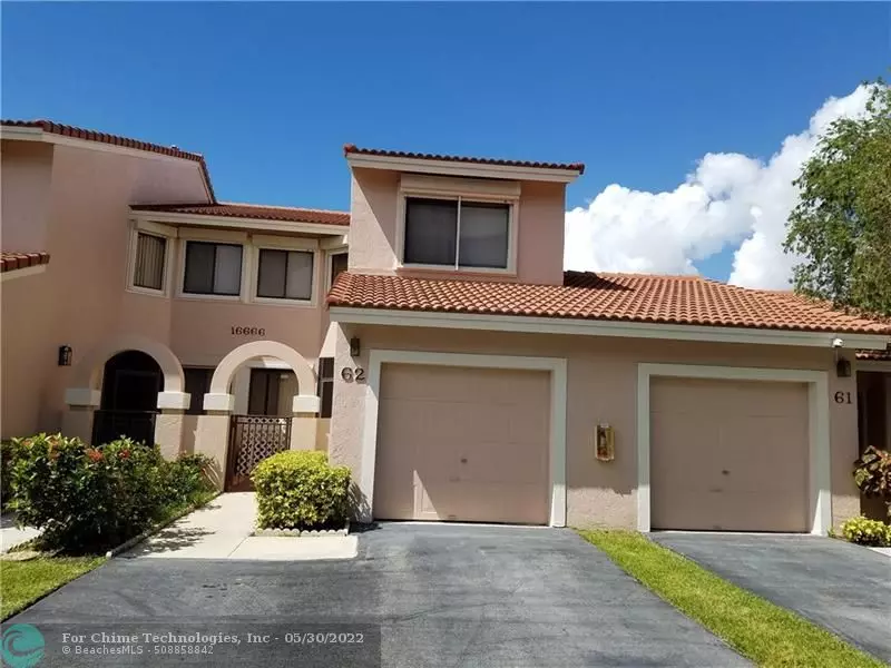 16666 GREENS EDGE CIRCLE  #62, Weston, FL 33326