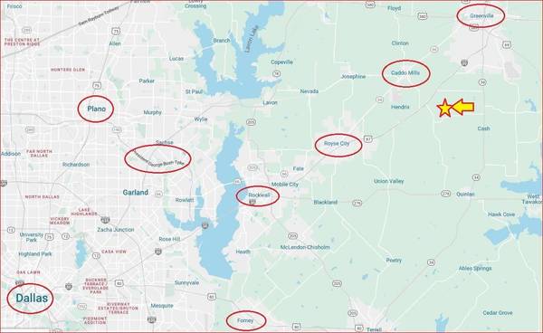 Lot 29 Evergreen Lane, Caddo Mills, TX 75135