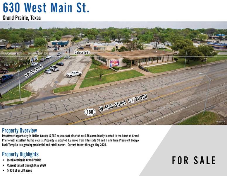 630 W Main Street, Grand Prairie, TX 75050