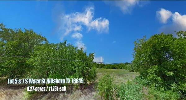 Lot 5 & 7 S Waco Street, Hillsboro, TX 76645