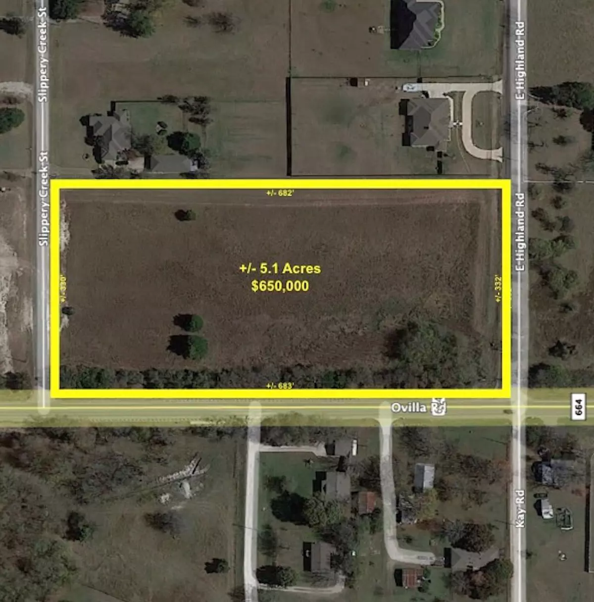 Red Oak, TX 75154,5.1 Ac E Ovilla Road