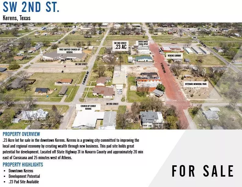 Kerens, TX 75144,0 SW 2nd Street