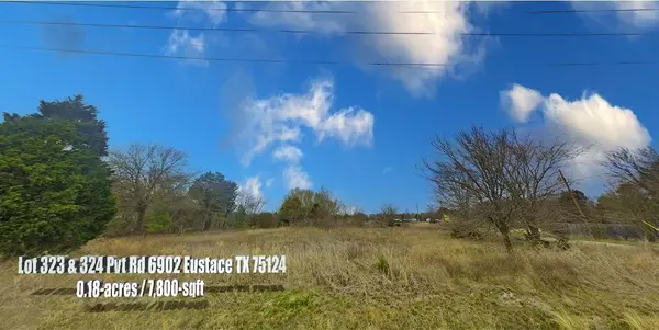 Lot 323 & 324 Pvt Road 6902, Eustace, TX 75124