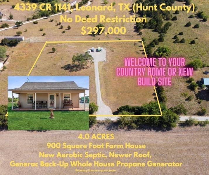 4339 County Road 1141, Leonard, TX 75452