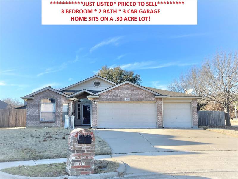 1101 Basswood Court, Saginaw, TX 76131