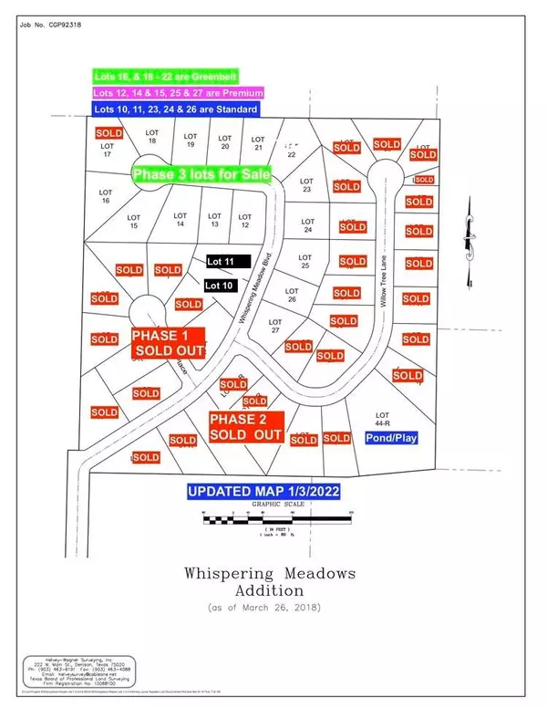 Pottsboro, TX 75076,Lot 13 Whispering Meadow Boulevard