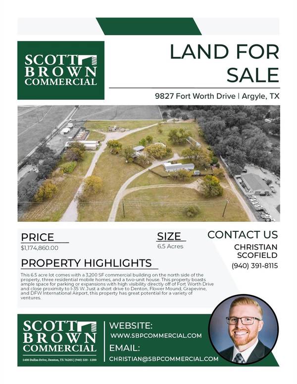 Argyle, TX 76226,9827 Fort Worth Drive