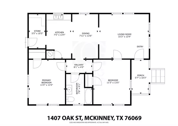 Mckinney, TX 75069,1407 Oak Street