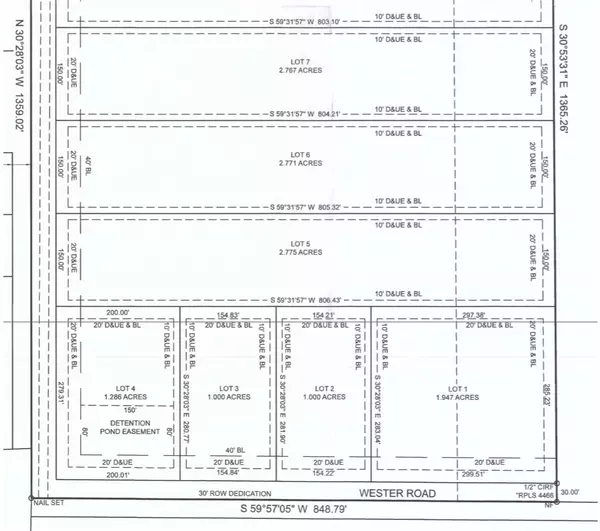 Ferris, TX 75125,Lot 6 Palmyra Road