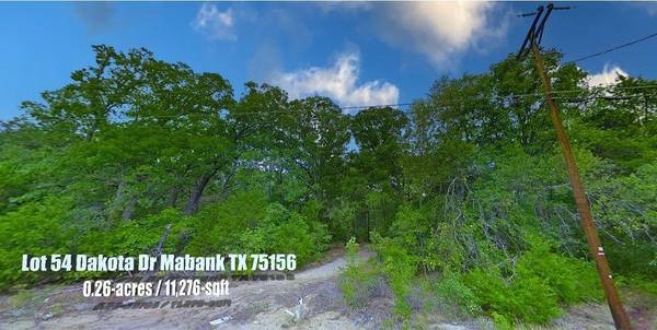 Lot 54 Dakota Drive, Mabank, TX 75147