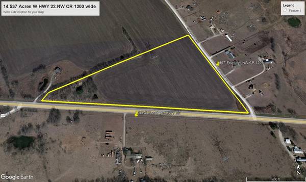 14.537 acres W HWY 22, Barry, TX 75102