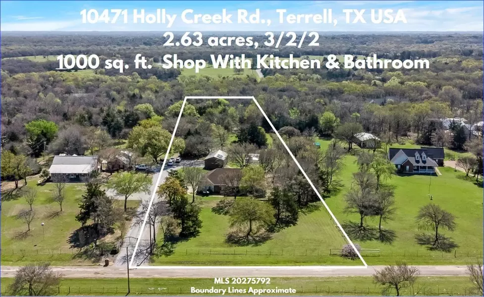 10471 Holly Creek Road, Terrell, TX 75160