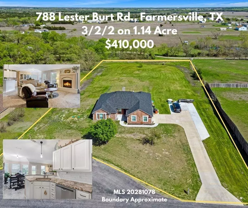 Farmersville, TX 75442,788 Lester Burt Road