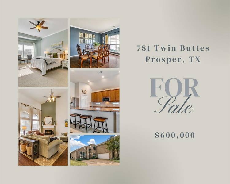 781 Twin Buttes Drive, Prosper, TX 75078