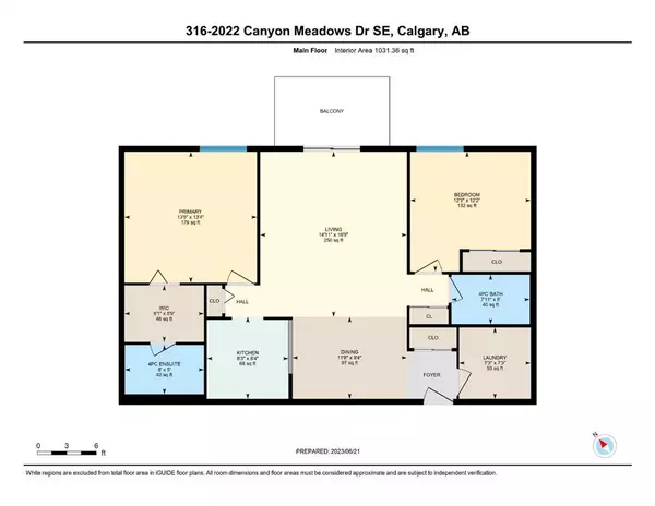 Calgary, AB T2K 7H1,2022 Canyon Meadows DR SE #316