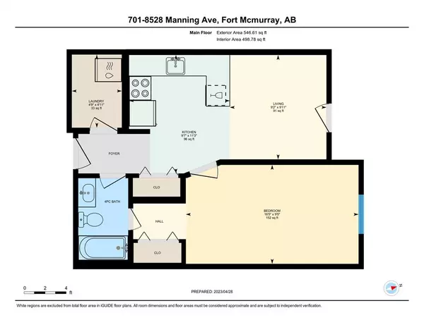 Fort Mcmurray, AB T9H5G2,8528 Manning AVE #701