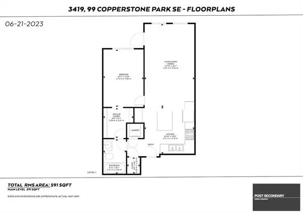 Calgary, AB T2Z5C9,99 Copperstone PARK SE #3419