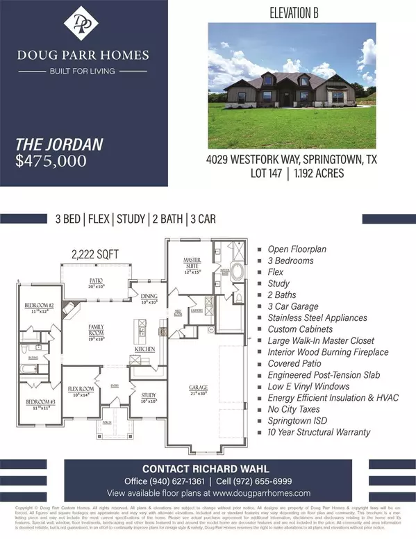 4029 Westfork, Springtown, TX 76082