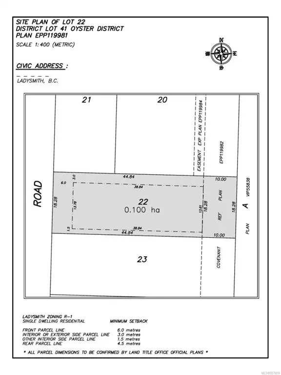 Ladysmith, BC V9G 0A7,Lot 22 Sanderson Rd