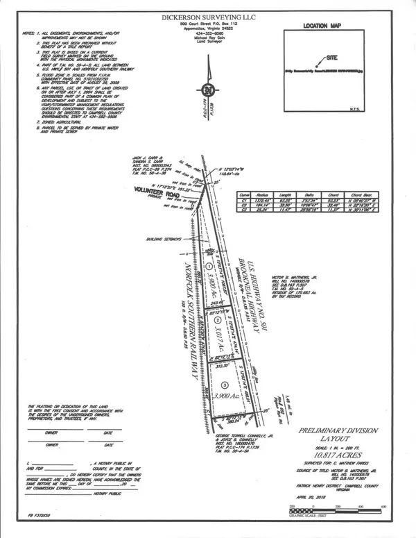 0 Brookneal HWY #Lot 3, Gladys, VA 24554