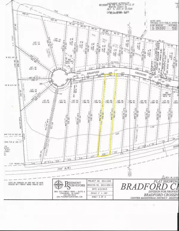 0 Bradford Crossing PL #Lot 25, Goode, VA 24556