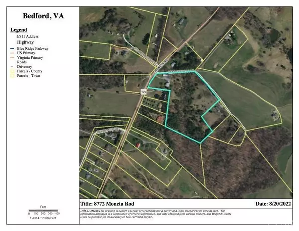 Bedford, VA 24523,8772 Moneta RD