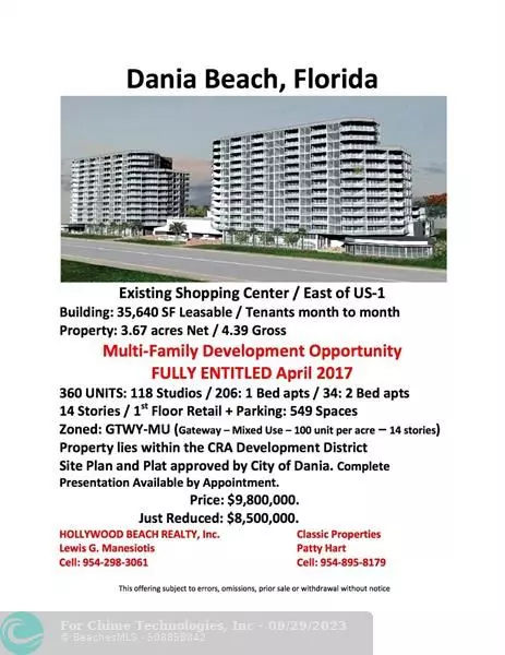 601 E Dania Beach Blf, Dania Beach, FL 33004