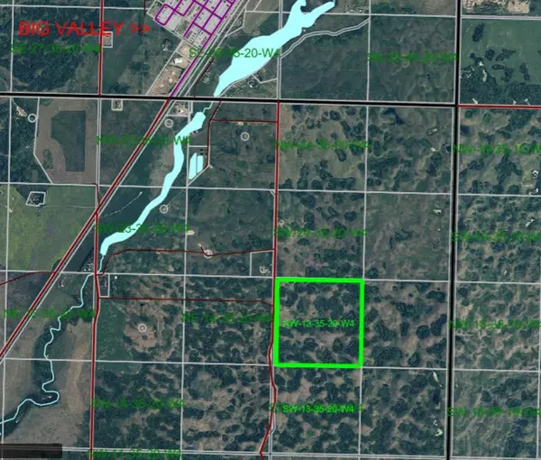 Rural Stettler No. 6 County Of, AB T0C 2L0,NW-SEC 13-TWP 35-RGE 20-W4