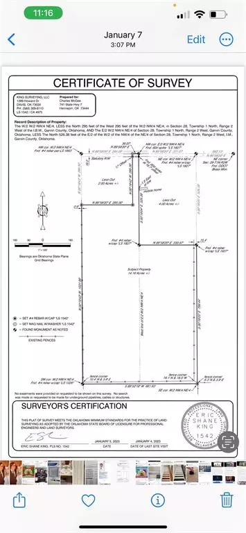 Elmore City, OK 73433,000 E CR 1710 Road