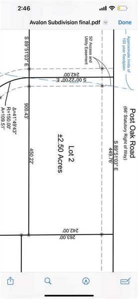 Lot 2 Avalon Road, Noble, OK 73068