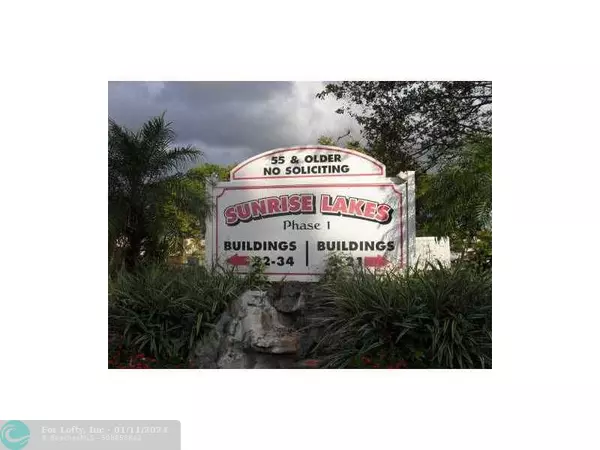 Sunrise, FL 33322,2651 Sunrise Lakes Dr  #102