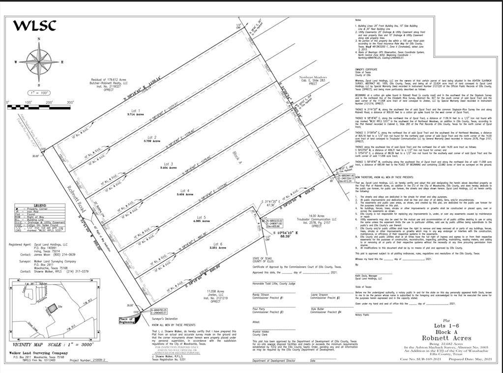 0002 Robnett Road,  Waxahachie,  TX 75165