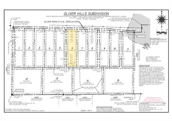 0 Oliver Road Lot 6, Haughton, LA 71037