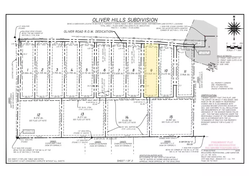 0 Oliver Road Lot 9, Haughton, LA 71037