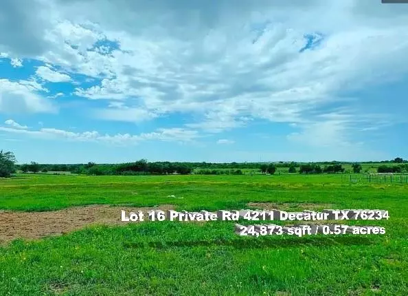 Decatur, TX 76234,Lot 16 Private Rd 4211