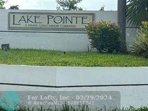 Oakland Park, FL 33309,212 Lake Pointe Dr  #213