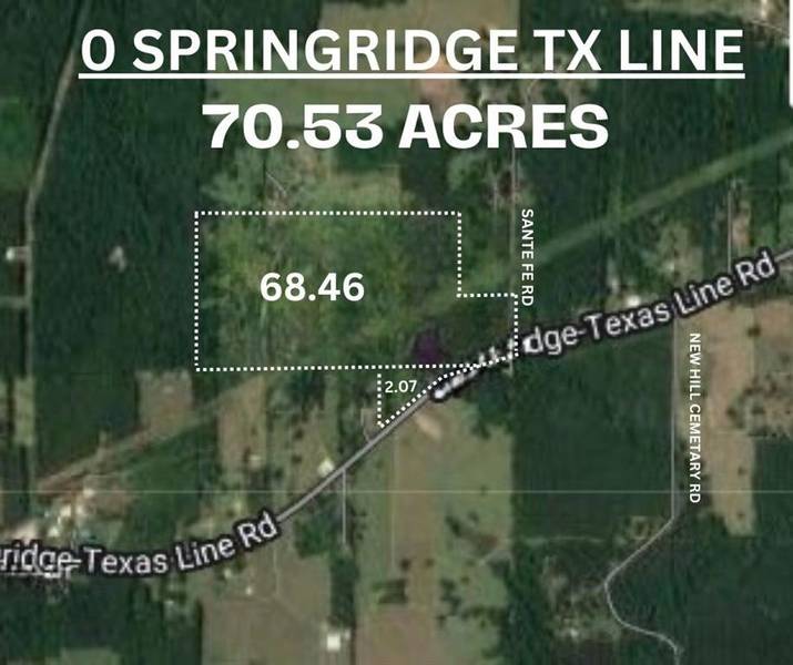 0 Springridge Texas Line Road, Keithville, LA 71047