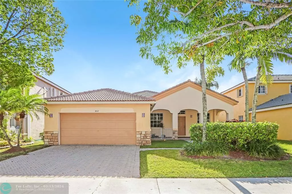 Weston, FL 33327,802 Sunflower Cir