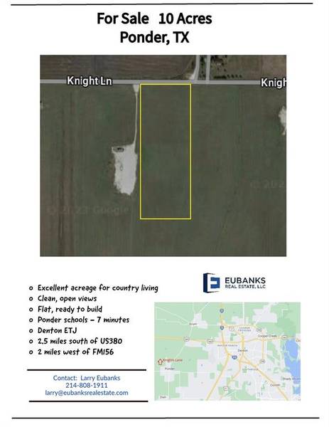 TBD Knight Lane, Ponder, TX 76259