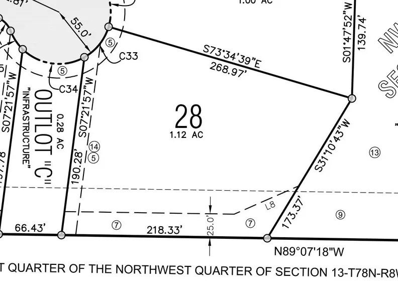 Lot 28 Troyers Meadow, Kalona, IA 52247