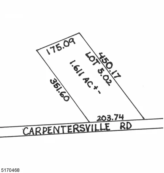 0 Carpentersville Rd, Pohatcong Twp., NJ 08865