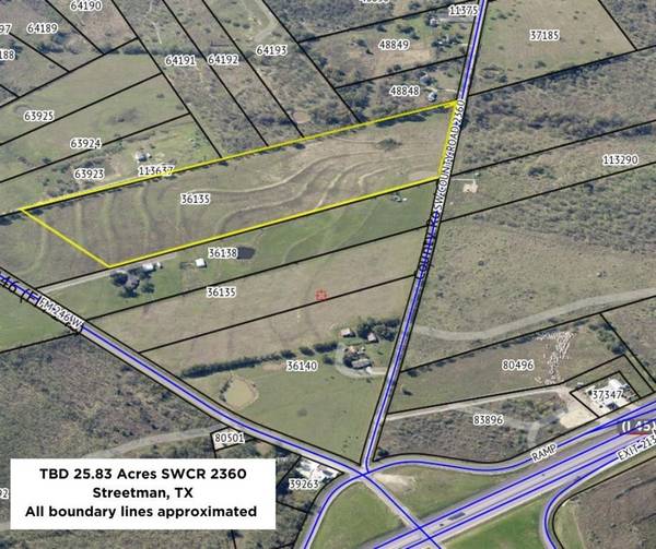 TBD 25.83 Acres SW CR 2360, Streetman, TX 75859