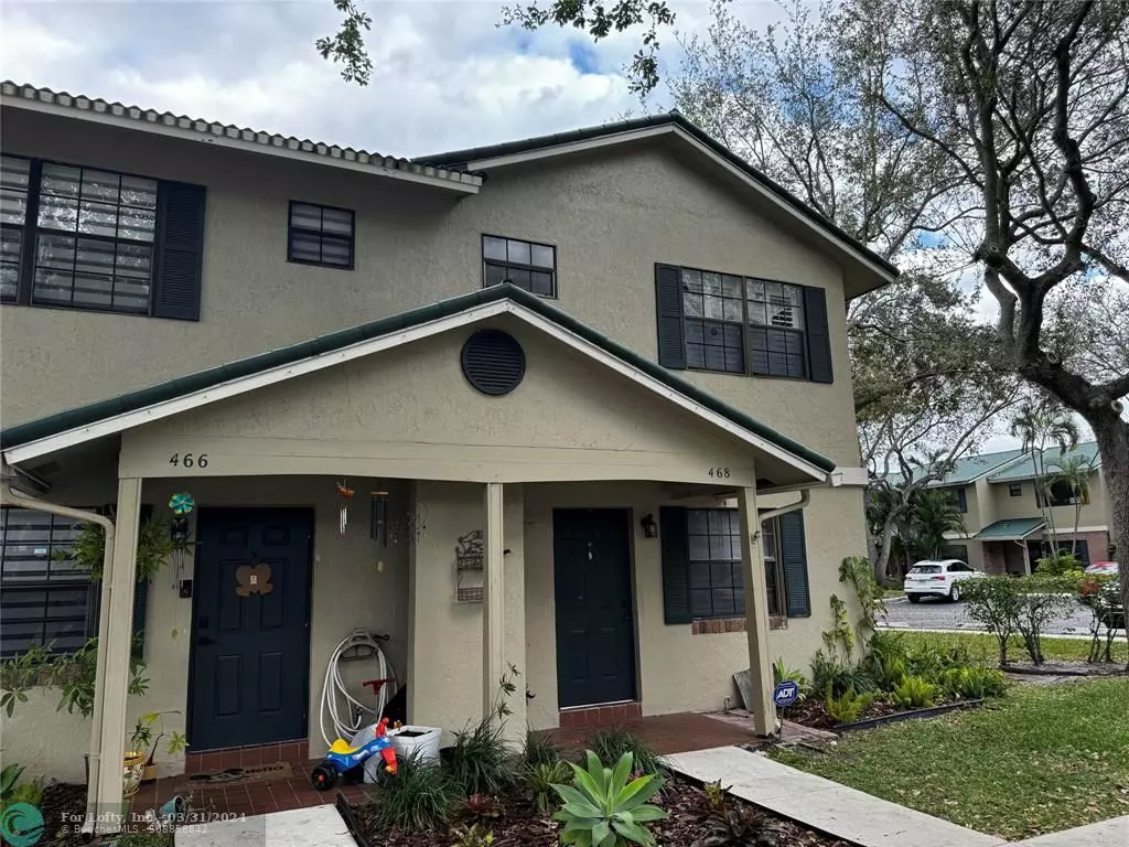 Plantation, FL 33324,468 Westree Ln  #468