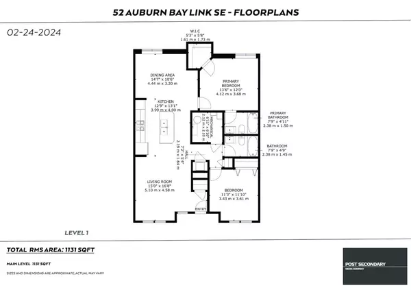 Calgary, AB T3M 1S7,52 Auburn Bay Link SE