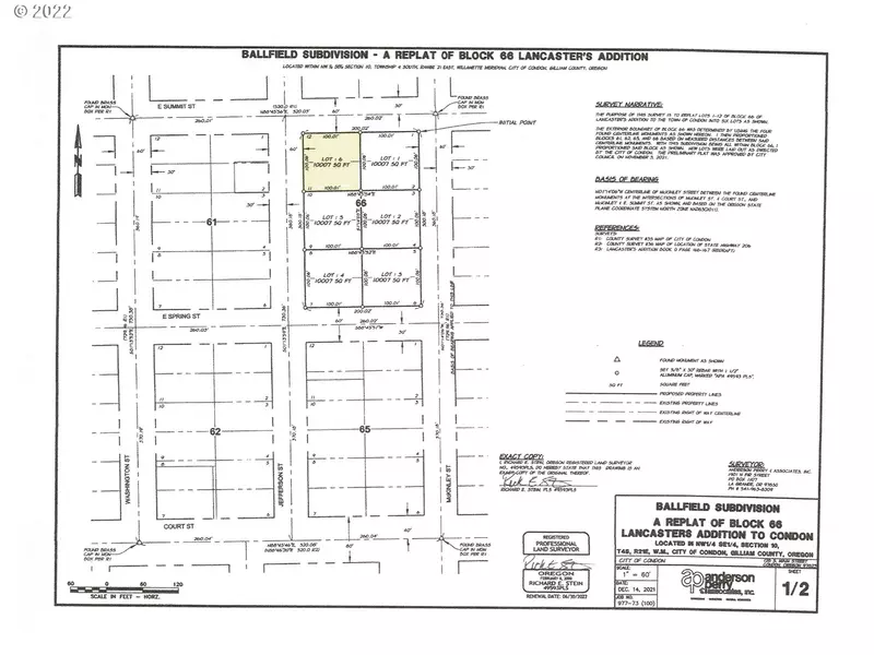 6 Jefferson #Lot 6, Condon, OR 97823