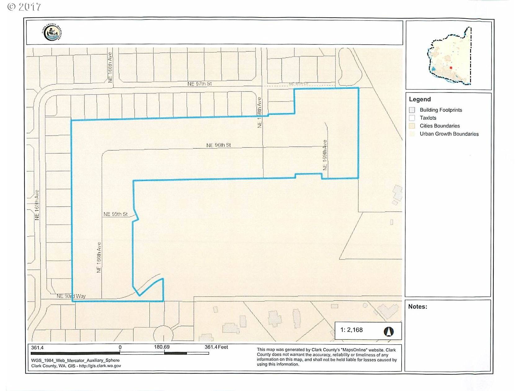 0 NE 93rd and Ward Rd, Vancouver, WA 98682